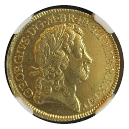 1717 British George I Guinea Gold Coin